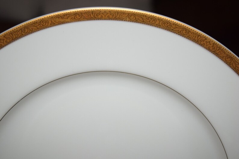 Vintage Mikasa Colony Gold Dinnerware Japan Etsy