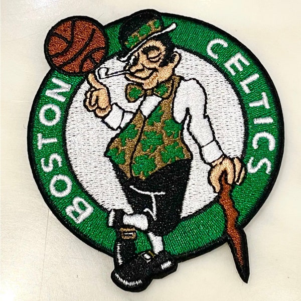 Boston Celti, Top des écussons de la NBA, écussons thermocollants, DIY, écussons de sport, appliqué