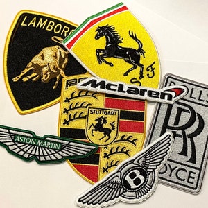 New Car racing patches , iron on patches, DIY, sport patches