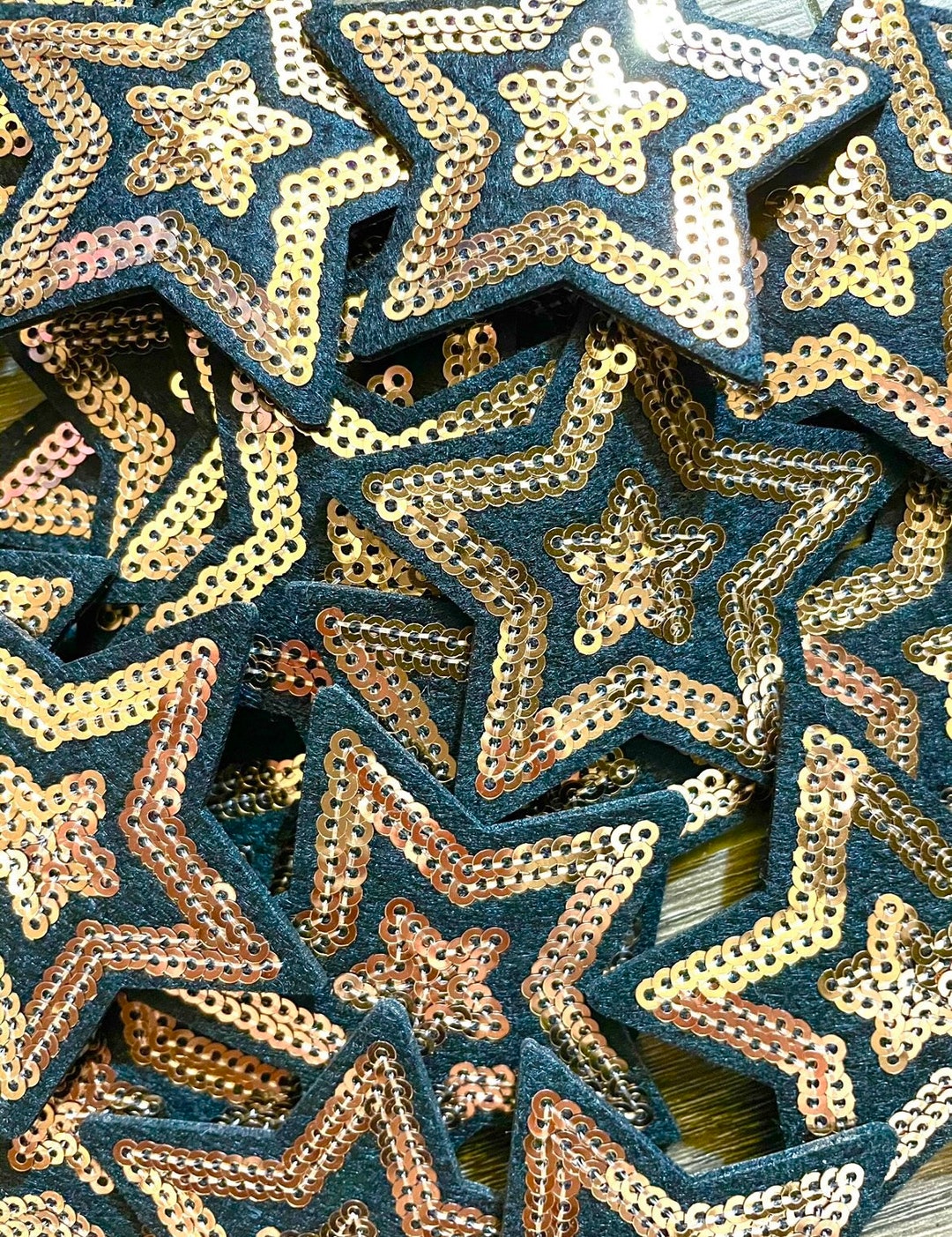 Sequin Iron On Patches