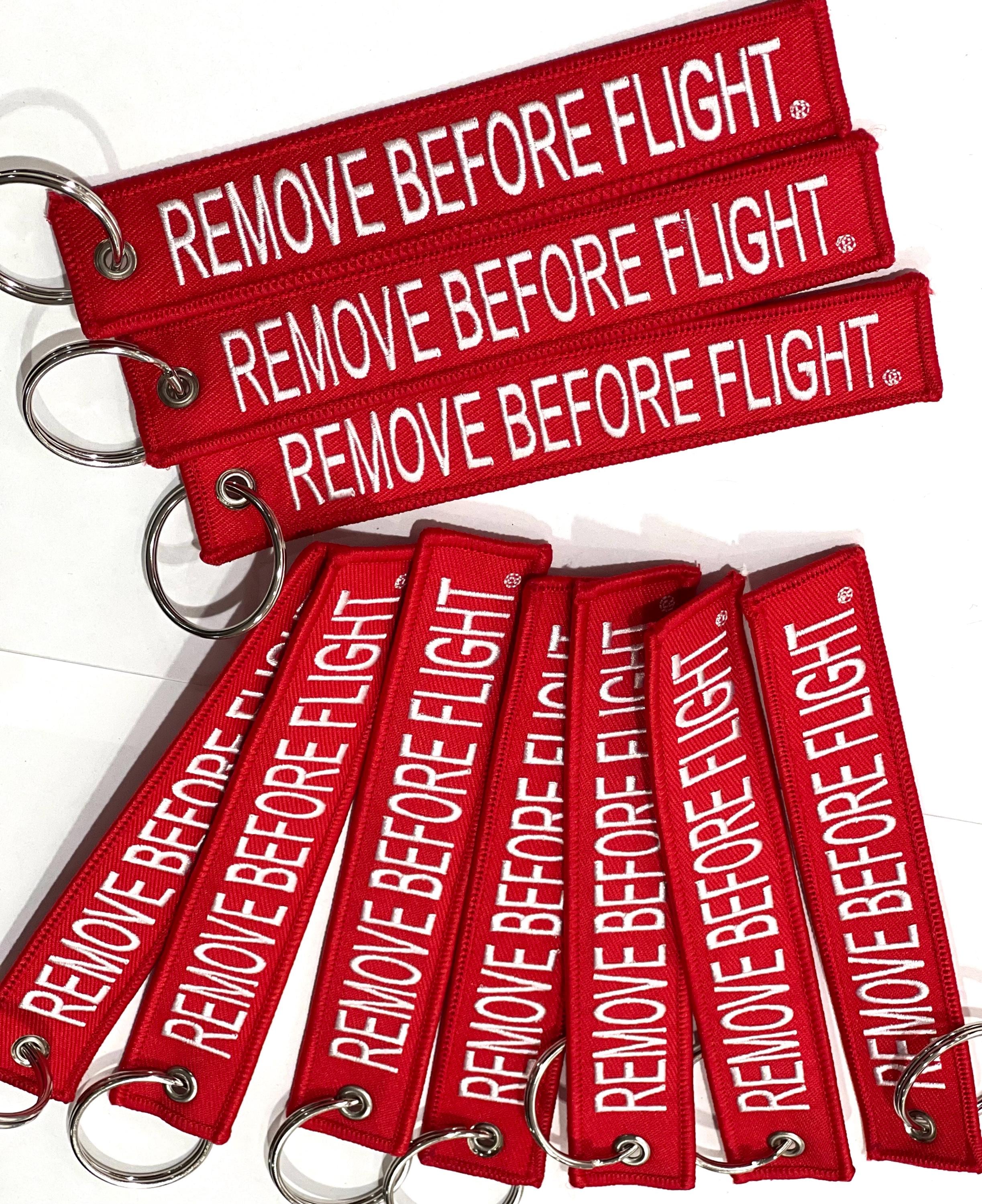 Remove Before Flight Keychain, High Quality, Bike, Jacket Keychain