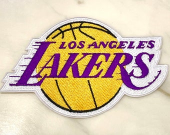 Los Angeles Lakers, Top NBA Patches, iron on patches, DIY, sport patches, Appliqué