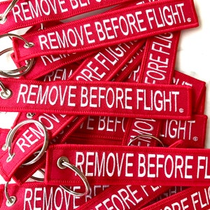 Remove before flight keychain, high quality, bike, jacket keychain, locker keychain, fashion keychain, bomber jacket, key tags, jet tags