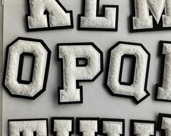 4.5 Varsity Custom Patches for Jackets Embroidered Letters and Iron on  Names Letter Patches -  日本