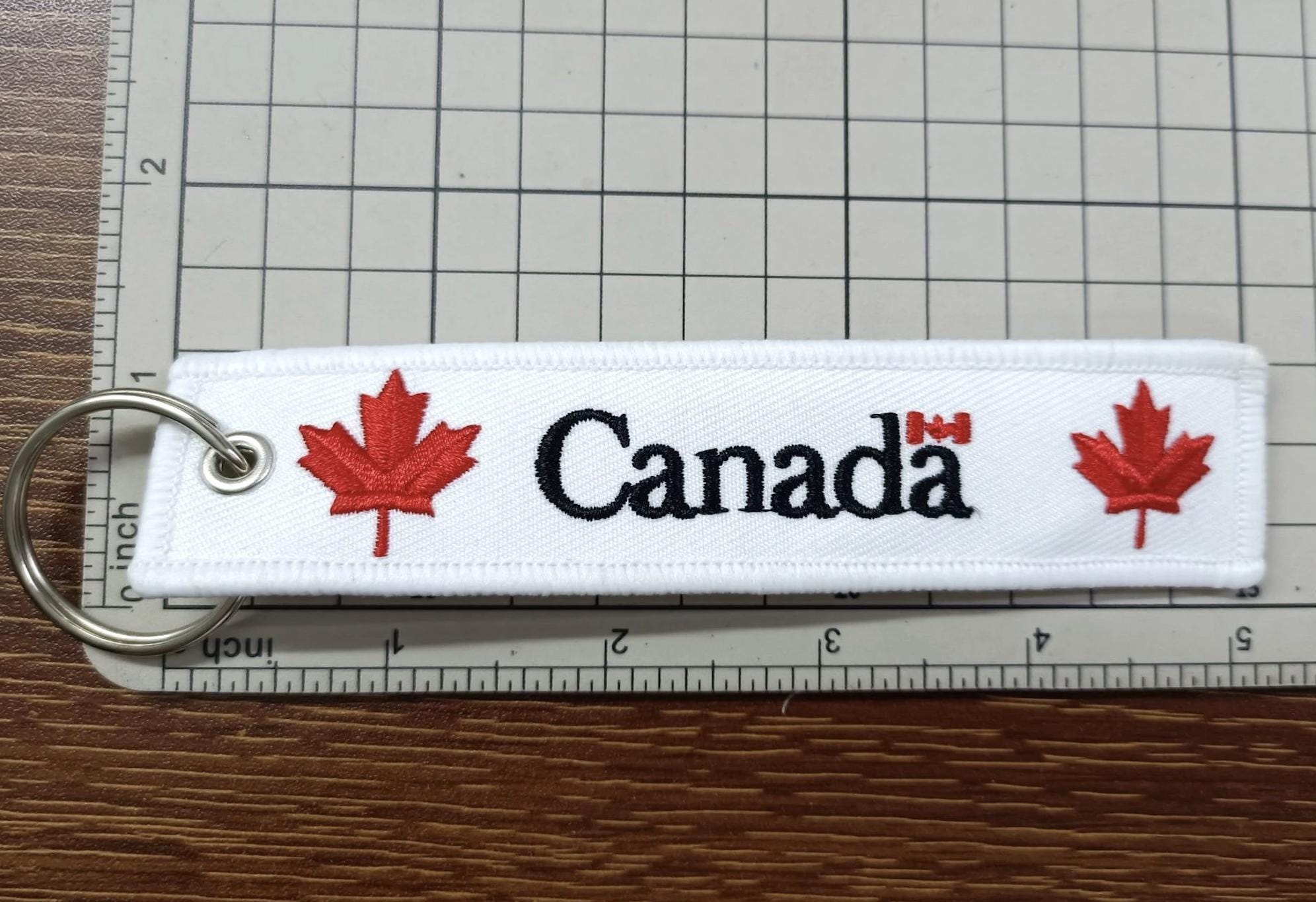 Canada Logo Keychain, High Quality, Bike, Jacket Keychain, Locker ...