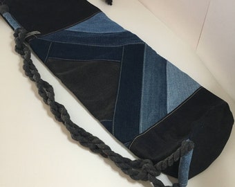Yoga Mat Bag- Upcycled Denim