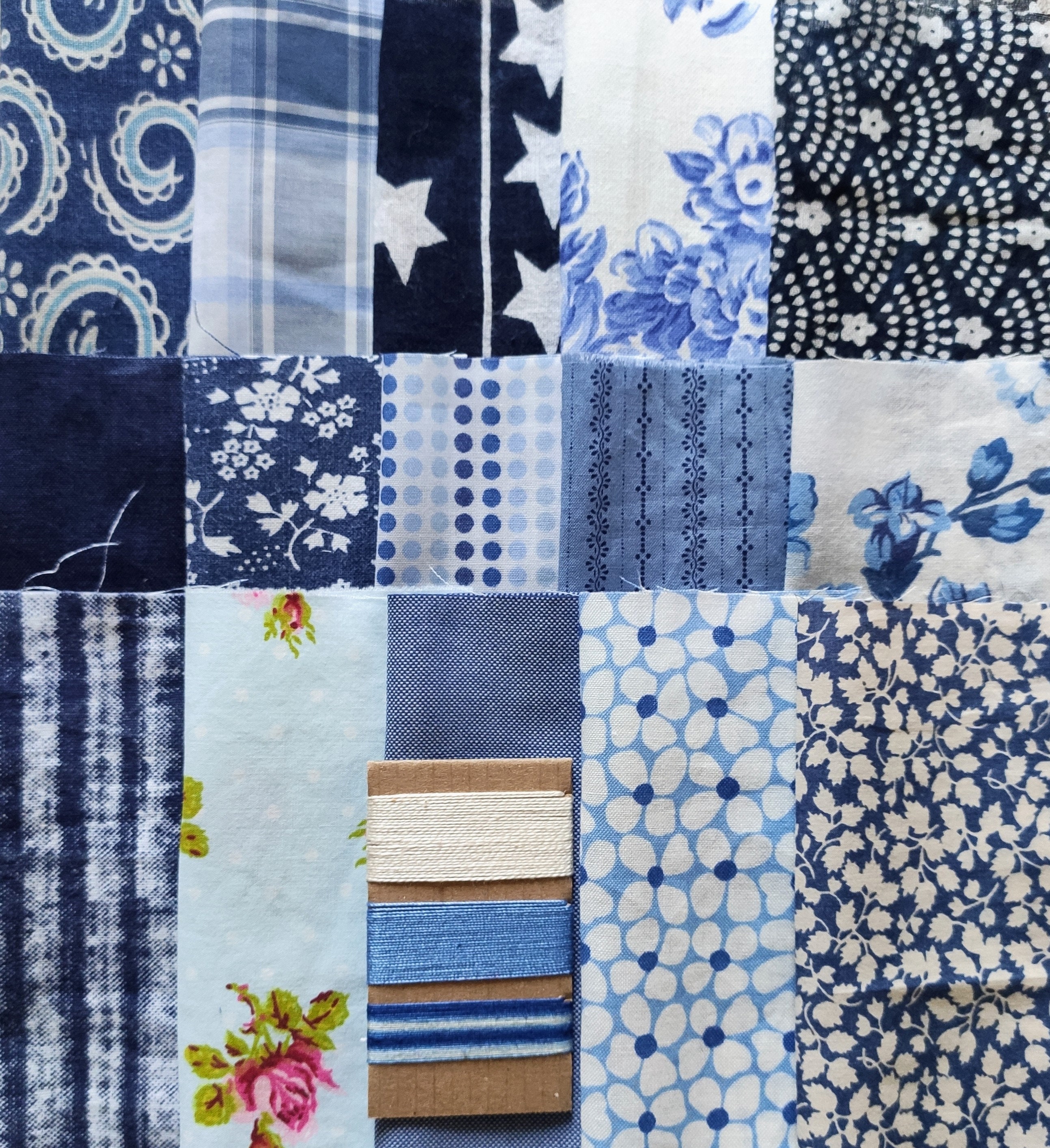 Sashiko Starter Kit - Blue – The Slow Sewing Shop
