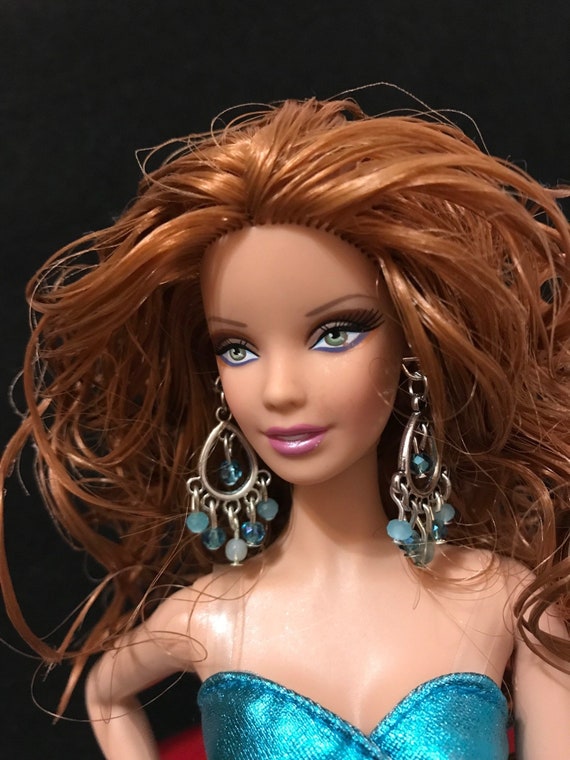 Barbie Jewelry Silver Chandelier Earrings