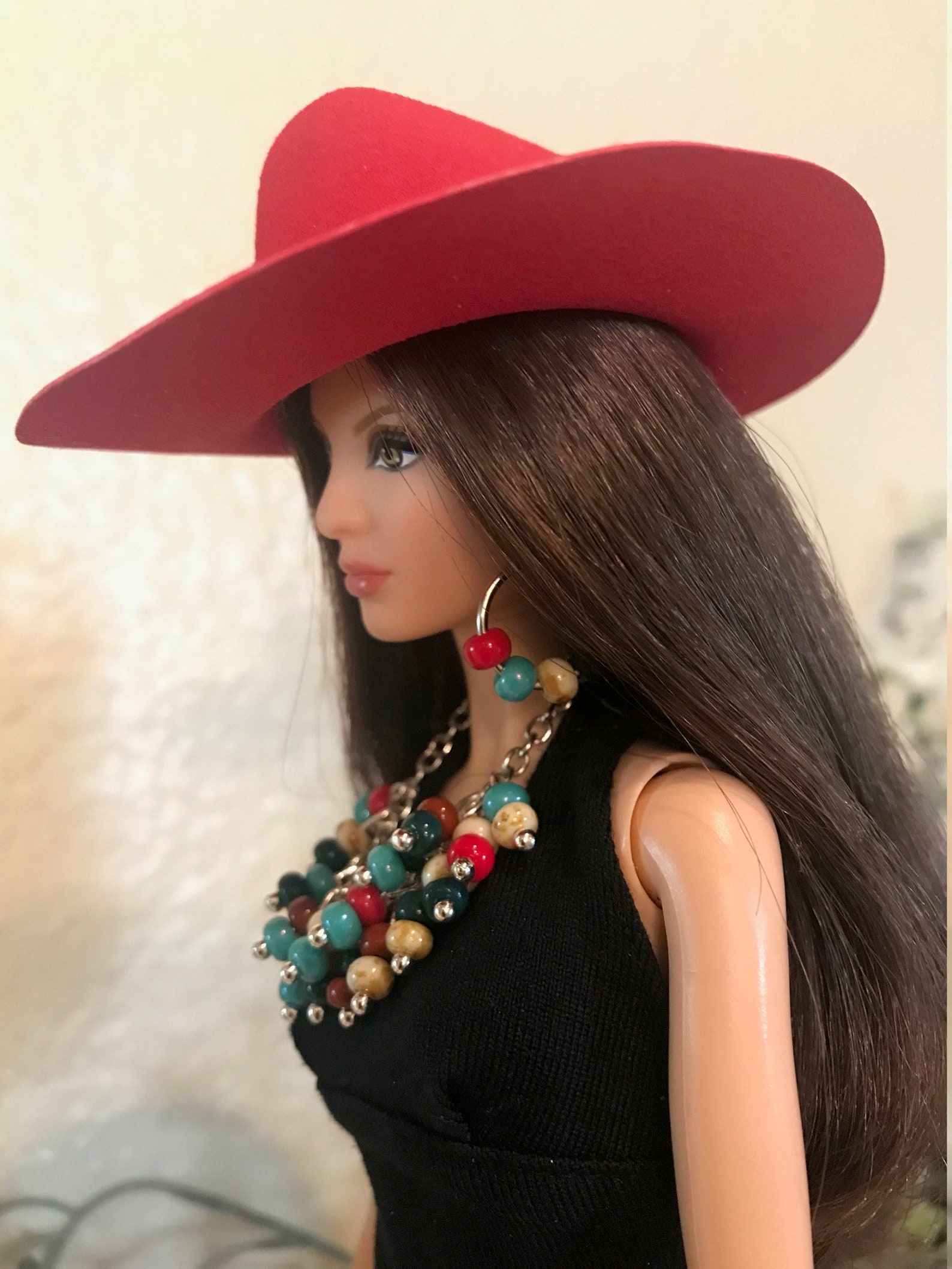 Handmade Jewelry & Accessories for Barbie Cowgirl Western Hat | Etsy