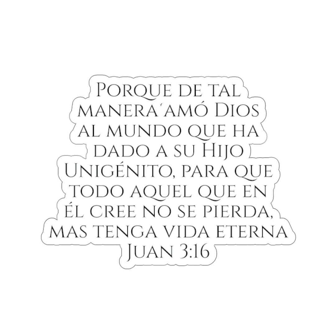 juan 3 16 valera