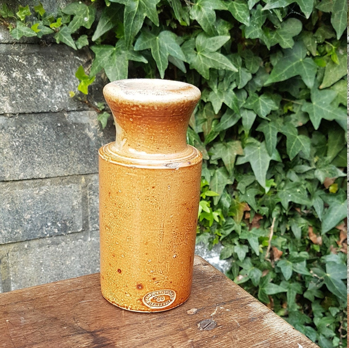 Lovely Doulton & Co Limited Lambeth blacking pot or ink well Etsy