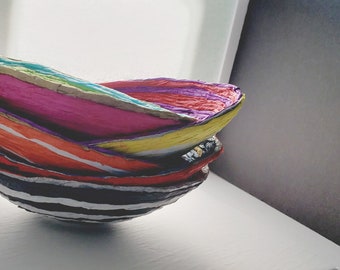 Meli-melo wall decor baskets, catch-all dishes
