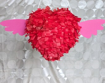 Serce ze skrzydłami piñata Corazón con niestety