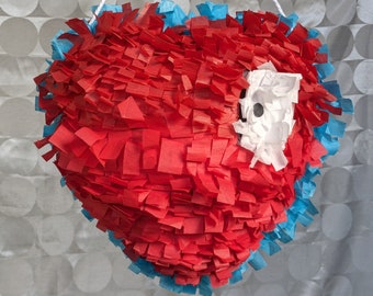 Serce z drzwiami Piñata Corazon in puertita
