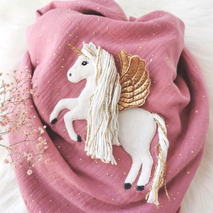 Aufnäher Pegasus Einhorn Applikation Patch von Stickherz Johlina Bild 3