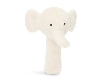 Rassel Elefant creme Babyrassel Greifling