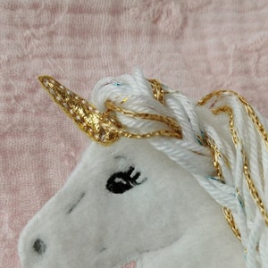 Aufnäher Pegasus Einhorn Applikation Patch von Stickherz Johlina imagen 2