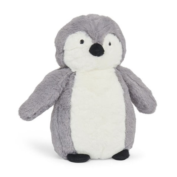 Kuscheltier Pinguin grau Plüschtier personalisierbar