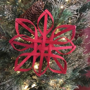 Swedish Advent Star     Star, woven, weave, Scandinavian, Nordic, Finnish, Norwegian, Swedish, Swiss, Christmas, ornament, wall art, hand ma