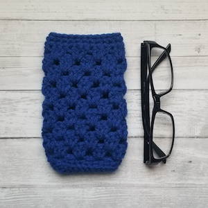 Crocheted Eyeglass Case, Crocheted Eyeglass Holder, Eyeglass Holder, Eyeglass Bag, Handmade Bag Crochet, Handmade Pouch, Travel Pouch