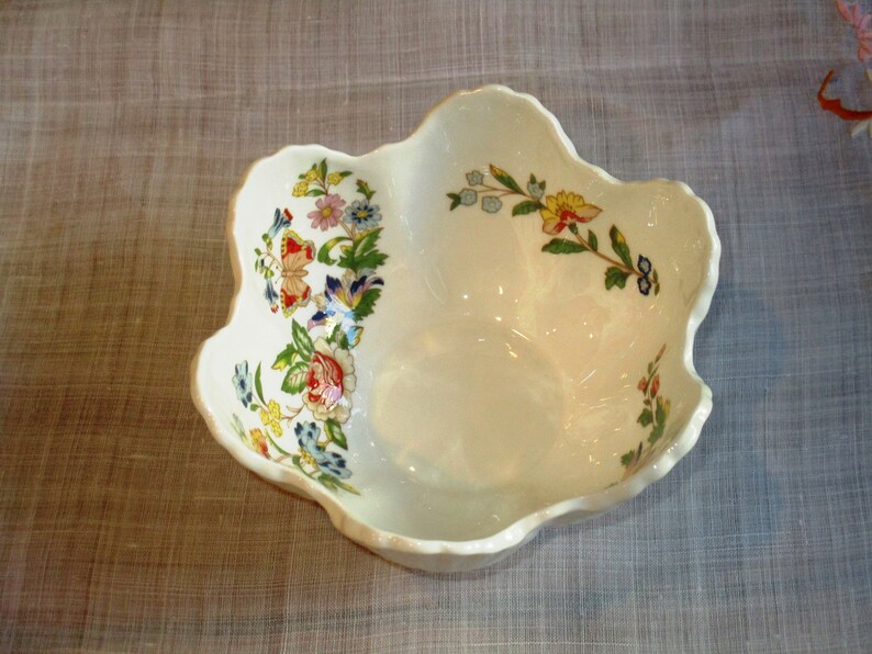 Aynsley Cottage Garden Bone China Bowl
