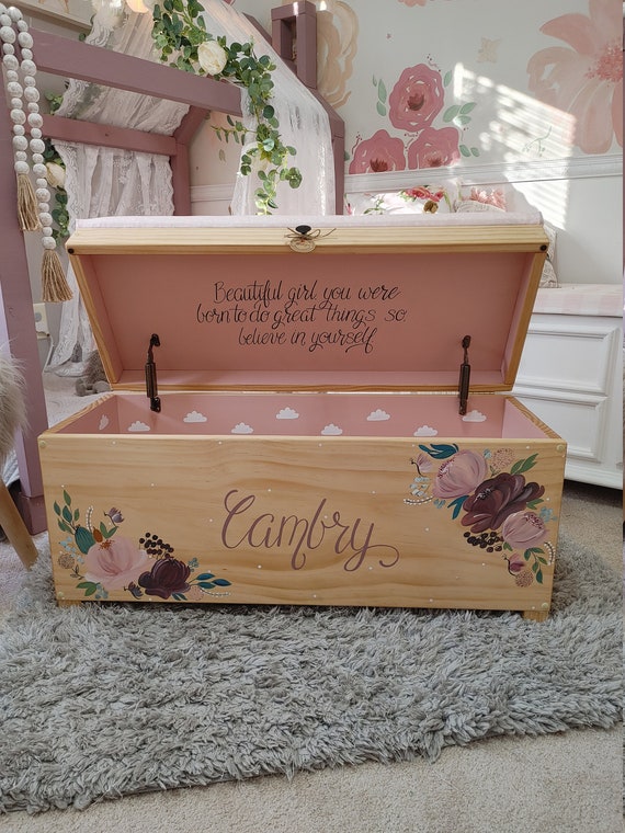 Girl toy hotsell boxes personalized