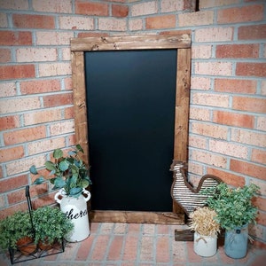 Chalkboard | Large | Farmhouse chalkboard | Wooden frame | Modern farmhouse |