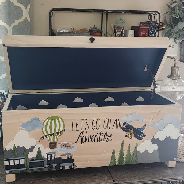 Toy box | Message me to design your box | Toy chest | Toy bin | Kids toy chest | wood toy box | personalized name | boys |custom toy box |