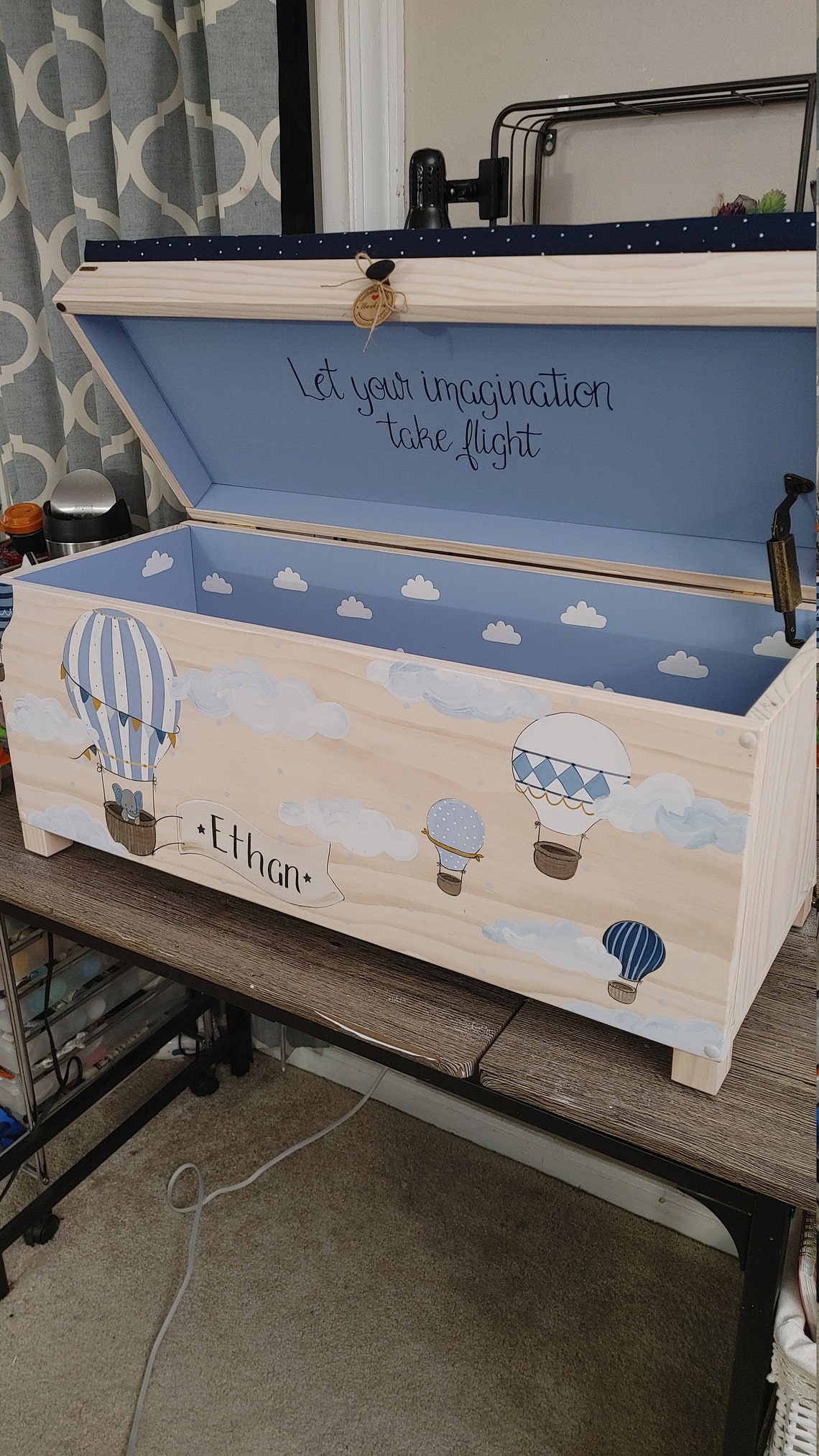 Toy Box NEW HINGES Toy Chest Kids Toy Chest Wood Toy Etsy