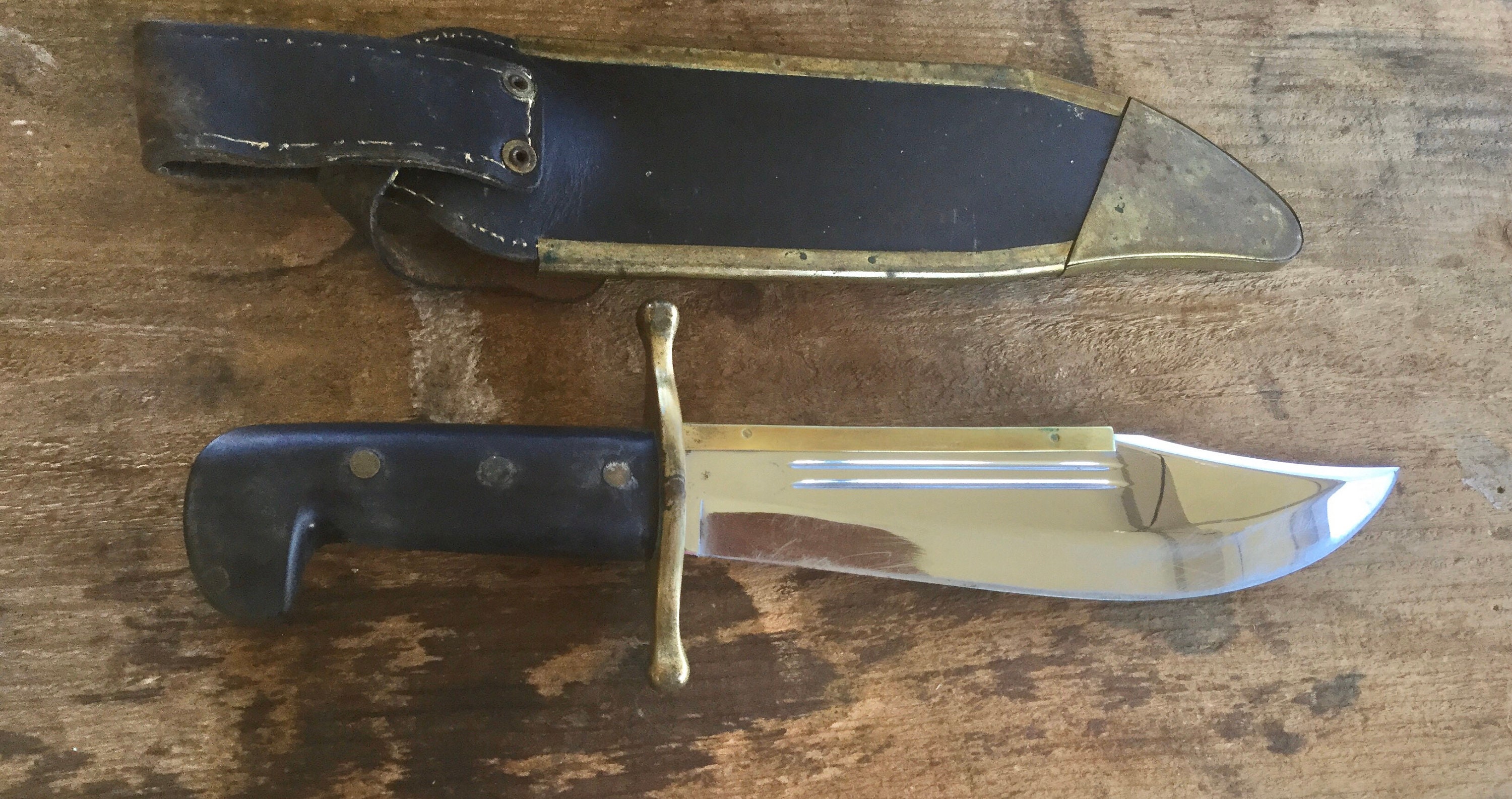 Older Case XX 1836 Bowie KnifeSheath Etsy