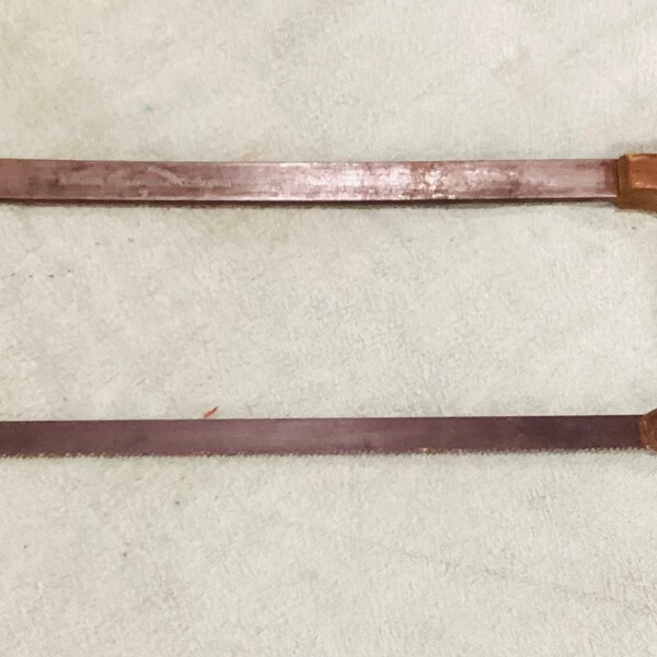 Antique Meat Saw Etsy