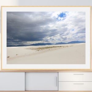 Desert Wall Decor | White Sands | White Sands Print | Desert Decor | White Sands Poster | Landscape Poster | Digital Prints