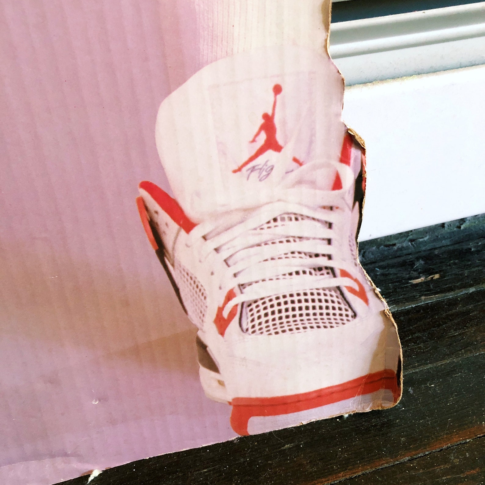 RARE Michael Jordan 1987 Life Size Measure Up Cardboard