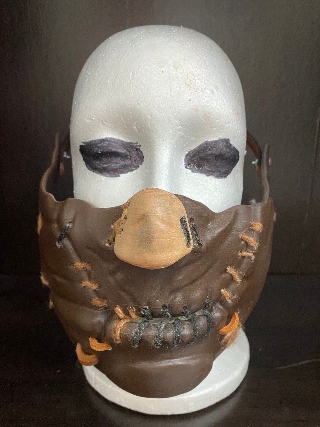 Leatherface Texas Chainsaw Massacre Muzzle Mask Costume Prop Etsy