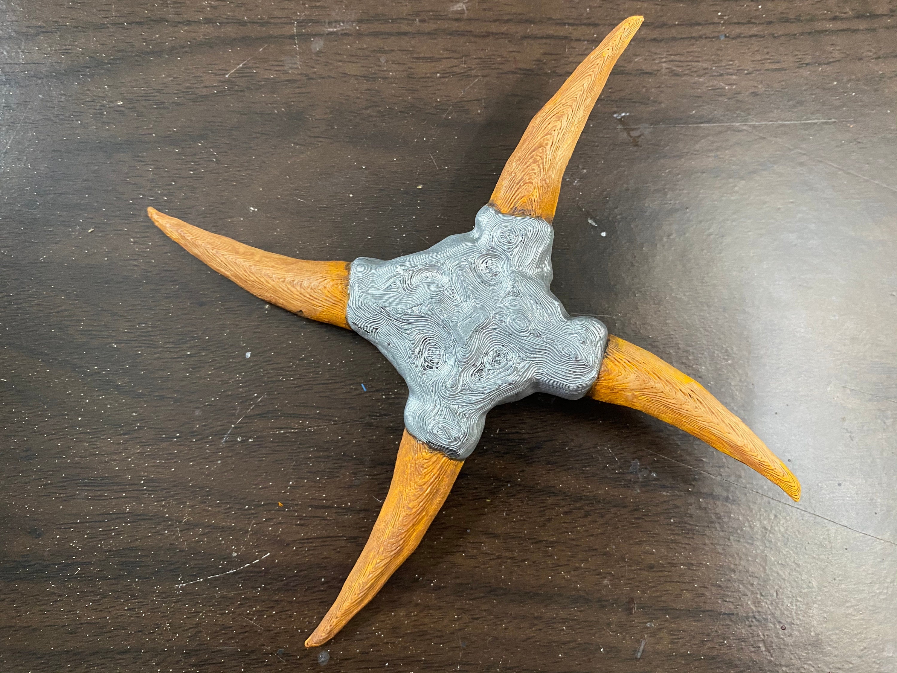 BLANK DIY Jeepers Creepers Creeper Throwing Star Weapon Bone Etsy