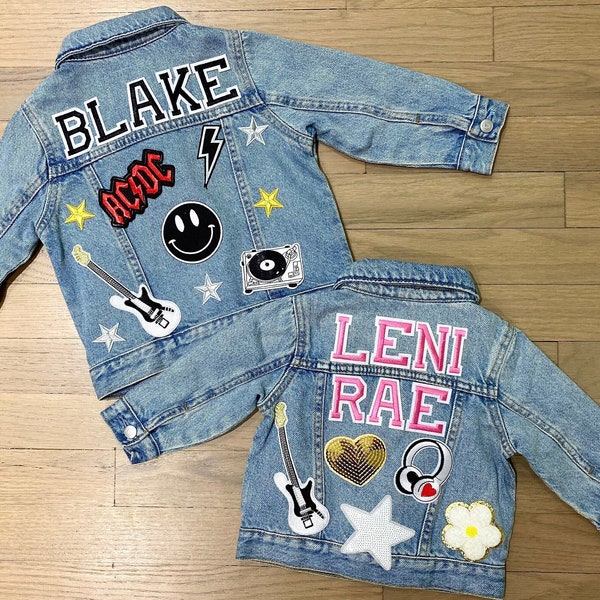 Jean Jacket Patch Etsy