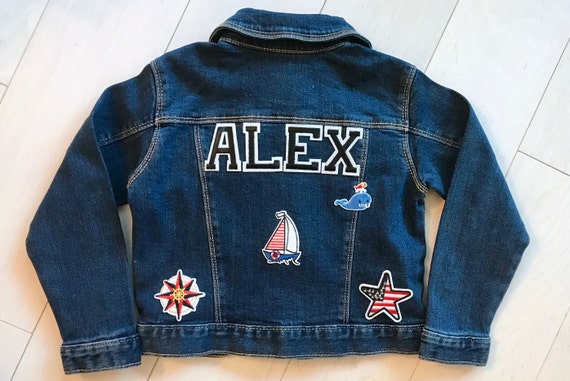 baby boy blue jean jacket