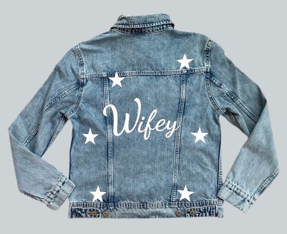 wifey denim jacket uk