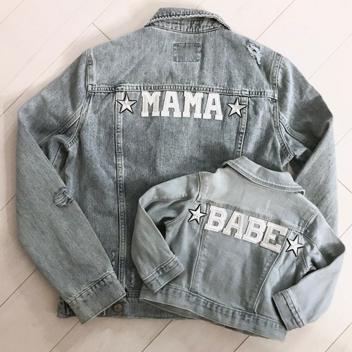 Mama and Baby Denim Jackets Mama and 