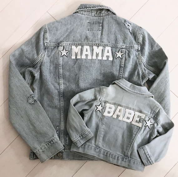 denim baby jacket