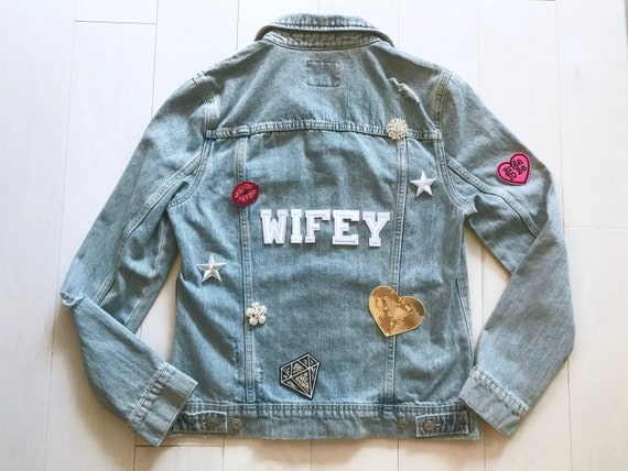 wifey denim jacket