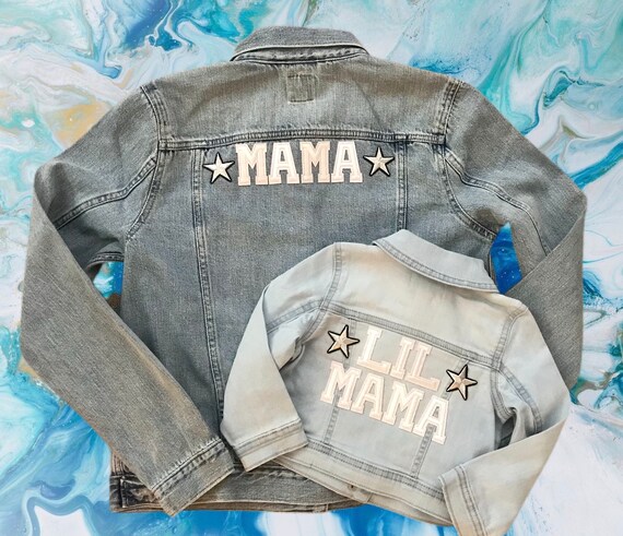 Mama and Baby Denim Jackets Mama and 