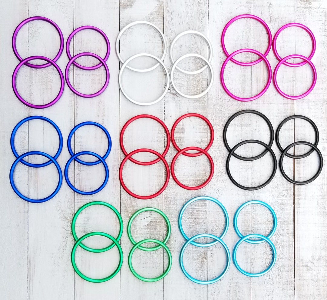 Aluminum Infinity Rings for Baby Slings make Your Own Ring Sling Etsy