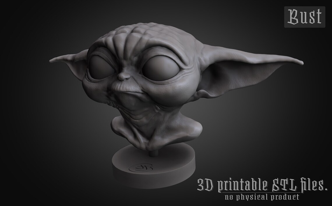 DIY Grogu Doll STL Files and Patterns Etsy Australia