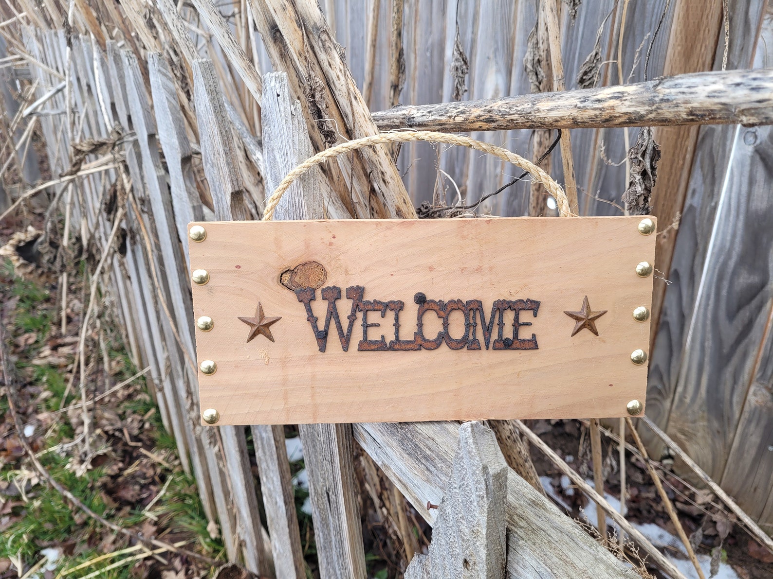 Wood Western Sign Welcome | Etsy