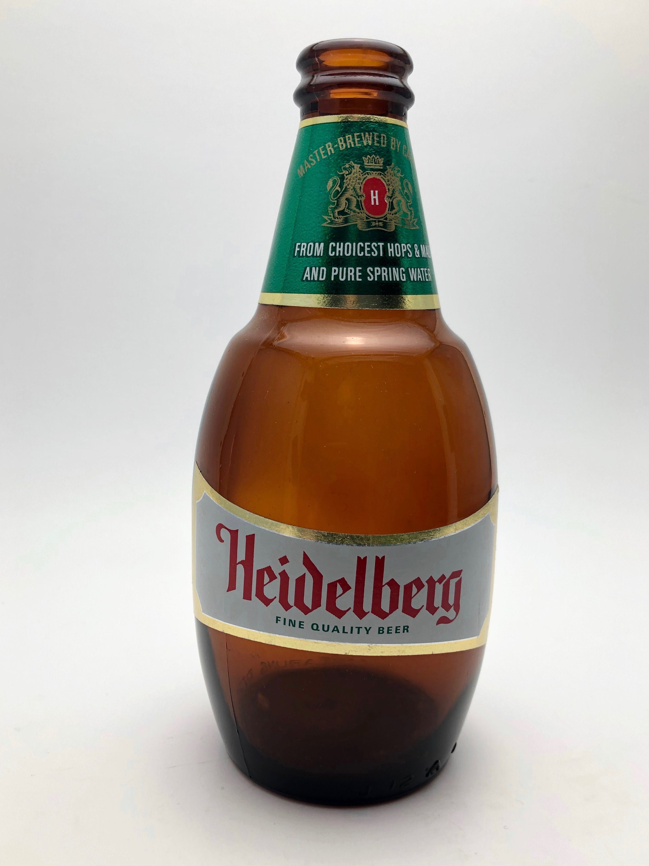 Heidelberg vintage Beer Bottle old bottle antique bottle 1970 Etsy