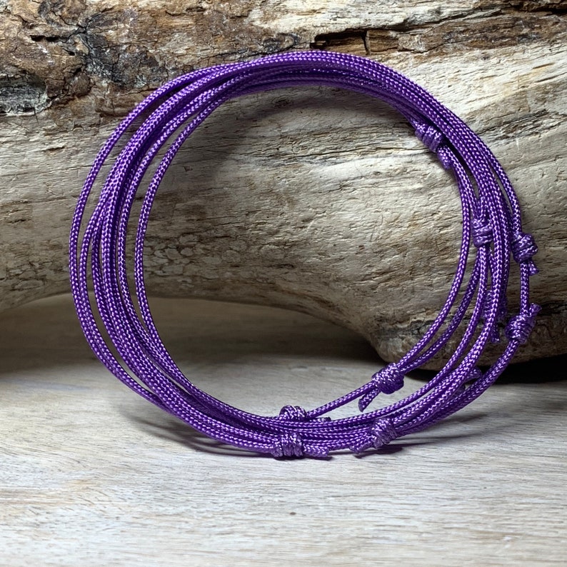 Unisex String Bracelet Men Friendship Bracelet Adjustable Cord Slip knot Bracelet, Yellow Cord Bracelet Mens