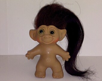 brown troll wig