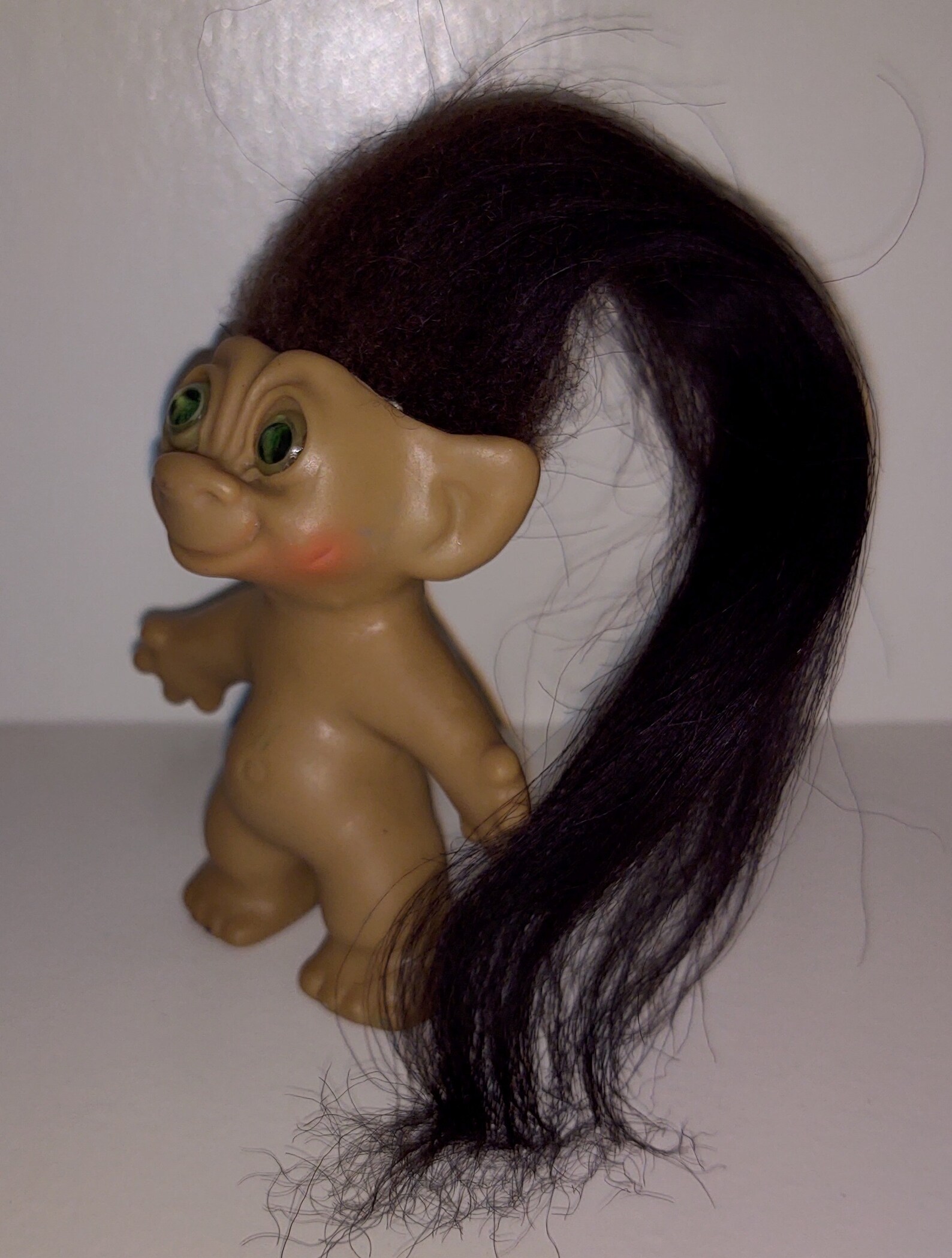 Vintage 1960s 2.5'' Tab Troll Doll Yellow Eyes Etsy