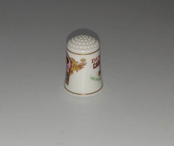 Dixon\u2019s Stove Polish 1980 Franklin Mint Porcelain Country Store Thimble-Bone China